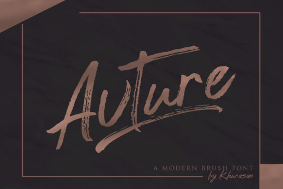 Avture: A Handwritten Font for Creative Projects