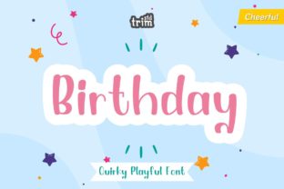 Birthday Font: Whimsical Type for Creative Projects