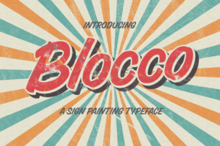 Blocco: A Playful Display Font