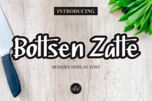 Bottsen Zatte: A Bold Font for Business