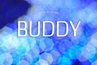 Buddy: A Stylish Display Font for Crafters