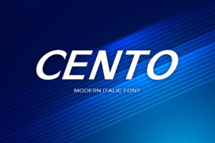 Cento: A Modern Display Font