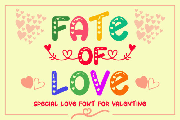 Fate of Love Font for Business