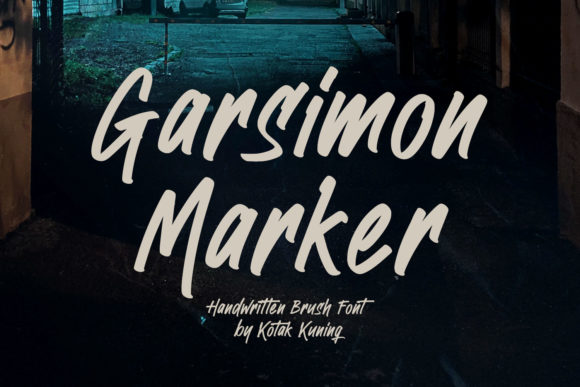 Garsimon Marker Font Review
