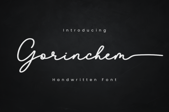 Gorinchem Font: Elegant Handwritten Style