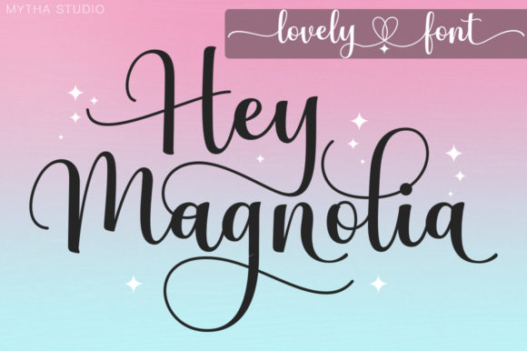 Hey Magnolia: A Font That Elevates Your Brand