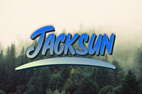 Jacksun: A Trendy Display Font