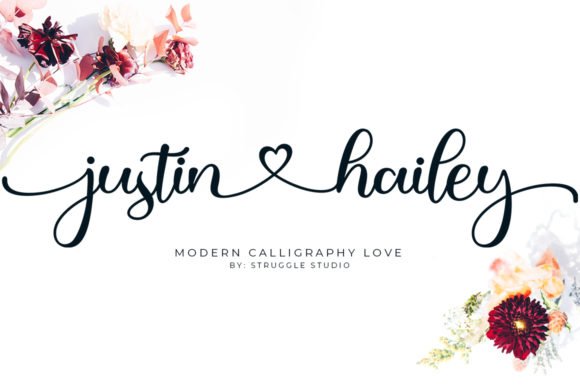 Justin Hailey Modern Font