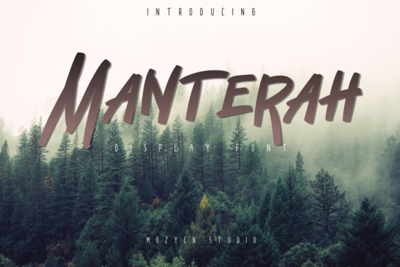 Manterah: A Bold Font for Business