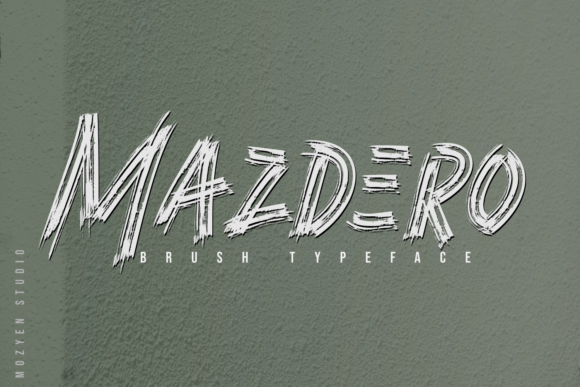 Mazdero: A Bold Font for Business Branding