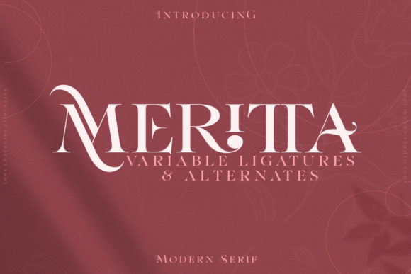 Meritta: A Stylish Serif Font for Designers