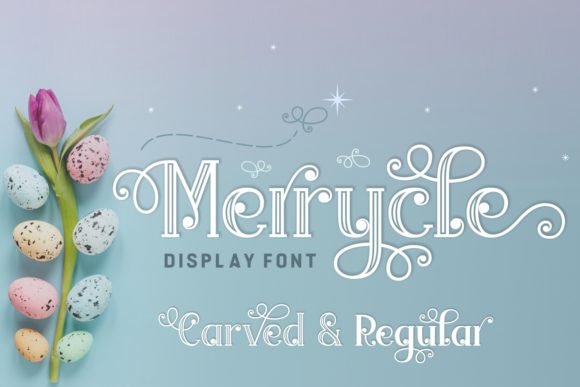 Merrycle: A Magical Font for Editorial Design