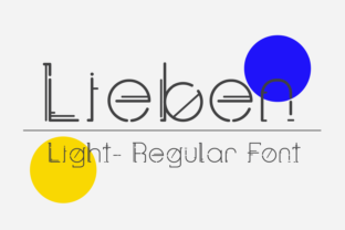Modern Typography with Lieben