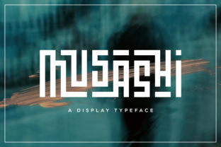 Musashi: A Bold Display Font for Impactful Campaigns