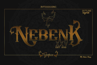 Nebenk XXV: A Premium Display Font
