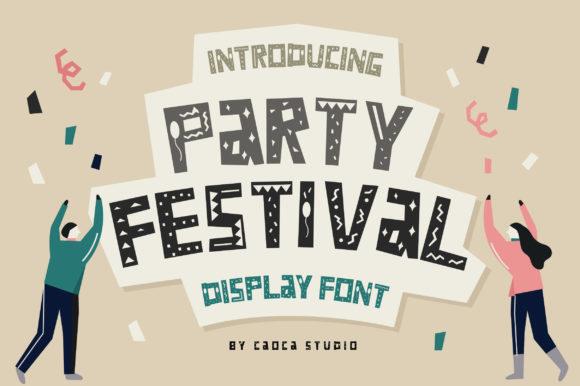 Party Festival Font for Business
