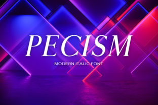 Pecism: A Modern Serif for Web Design