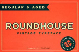 Roundhouse Font for Business Branding