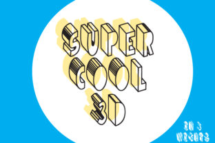 Super Cool 3D: A Bold Display Font