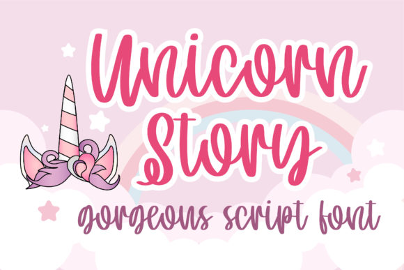 Unicorn Story Font for Web Design